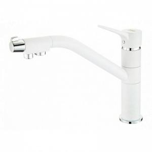 Rolya White 3 Way Kitchen Faucets
