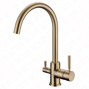 rolya antique bronze tri flow kitchen faucet 3 way water filter taps