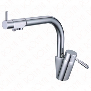 Rolya Chrome Tri Flow kitchen faucets Manufacturer