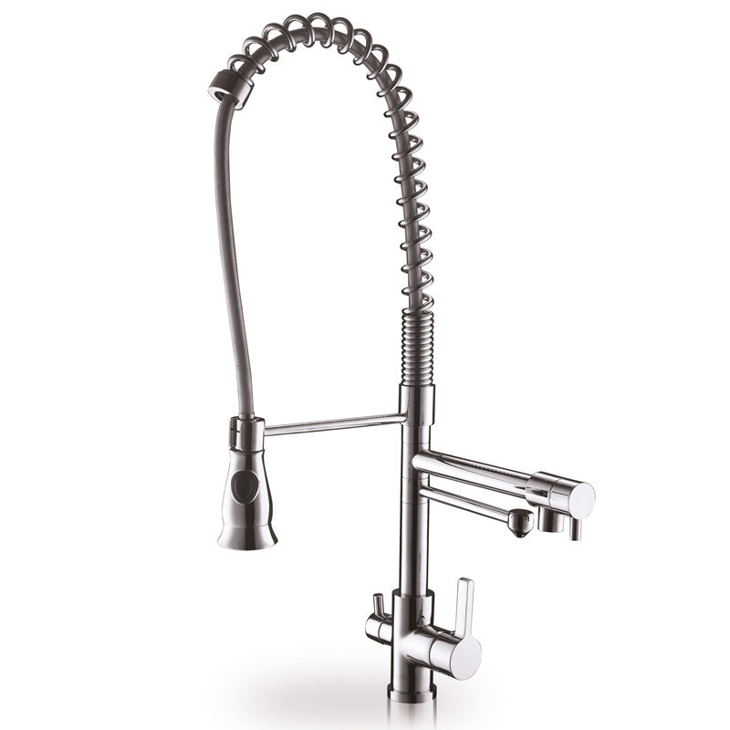 Rolya 3 Way Water Filter Taps With Spring Hose Ro Water Faucet