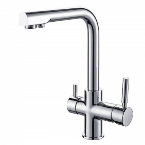 ROLYA 4 Way Kitchen Faucet Hot&Cold&Filtered&Sparkling Water Kitchen Mixer Tap