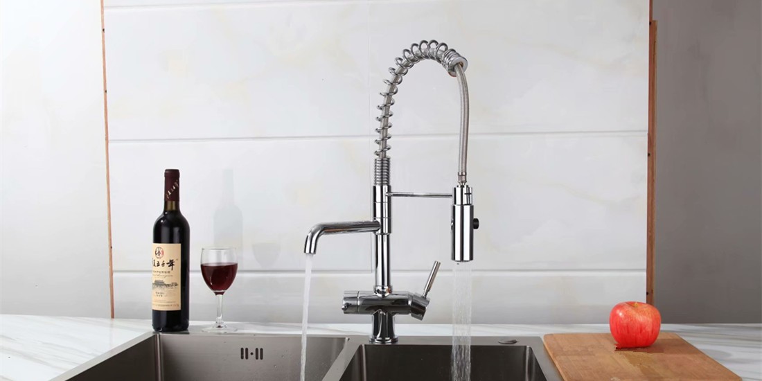 Ro Water Faucet 3 Way Water Filter Tap Tri Flow Kitchen Faucet