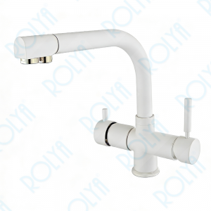 ROLYA Efficent High Quality 5 Way Faucet Chilled And Soda Filter Water Tap KF5021-WH