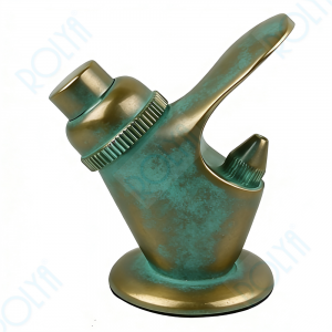 ROLYA Lead-Free Drinking Fountain Bubbler, Outdoor Water Faucet Bronze Finish DFB2601-BR