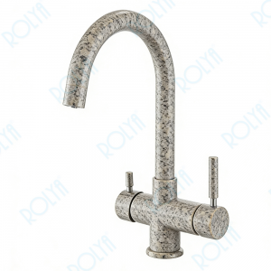 ROLYA 4 Way Kitchen Faucet Granite KF2096-GR