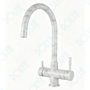 ROLYA 304 Stainless Steel 4 Way Faucet 4-in-1 Water Filter Kitchen Tap Granite KF4296-GT