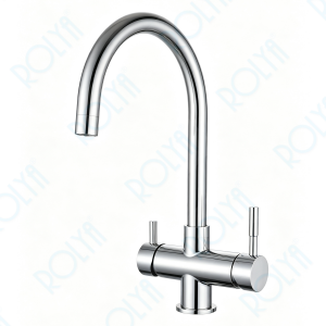 ROLYA 4 WAY KITCHEN FILTER TAP IN SOLID 304 STAINLESS STEEL CHROME KF4296-CH